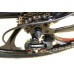 Bicycle Mercedes Benz Black on cast wheels with 6 spoke wheels